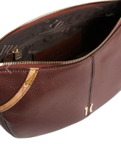 Alviero Martini 1A Classe Tracolla  Mezzaluna LD50 8630 Col.  0529 Mahogany